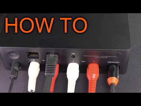 How to connect Sonos Port