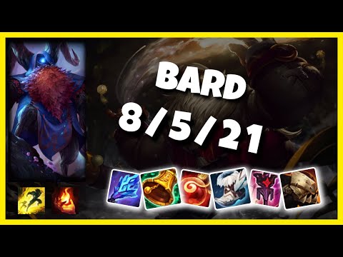 Bard Challenger Gameplay S11 Replay 11.2 Support (8/5/21) - BR