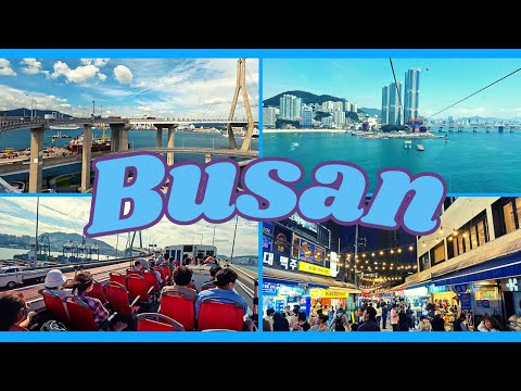 Como aproveitar sua viagem a Busan 200% (Busan City Tour Bus_Green Line) / Busan vlog Korea vlog