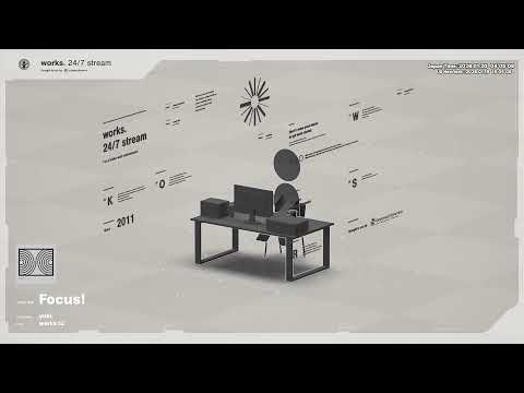 "works." 24/7 stream : work music radio