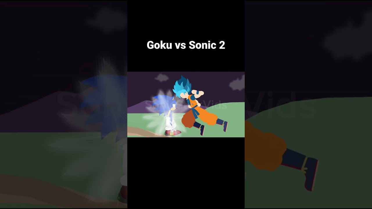 Goku vs Sonic 2 StickNodes