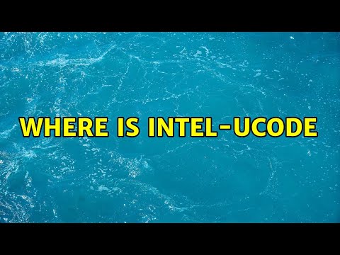 Ubuntu: Where is intel-ucode