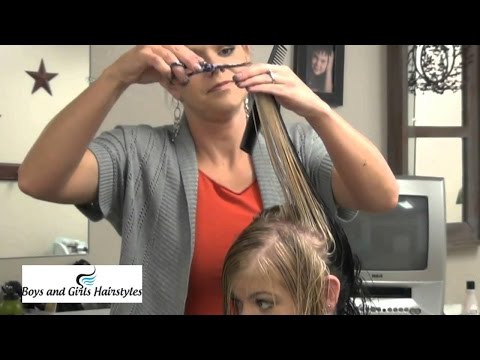 Layering and swoop bangs haircut technique video thumbnail