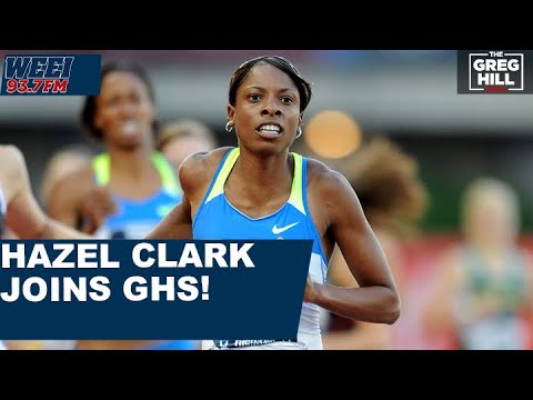 Olympian Hazel Clark and Wiggy battle over what makes a "real athlete"