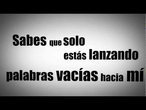 Christina Aguilera - Palabras Vacías (Lyrics Video)