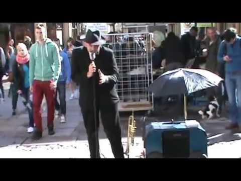 Jerri Hart Busking in Bath