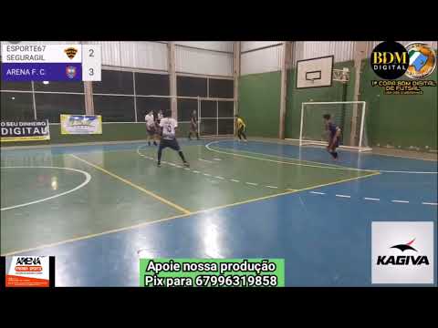Gols de Arena FC x Esporte 67/Seguragil - Copa BDM 2022