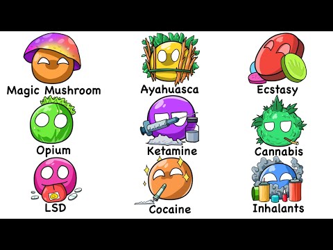 Every ADDICTIVE Drug Explained in 11 Minutes
