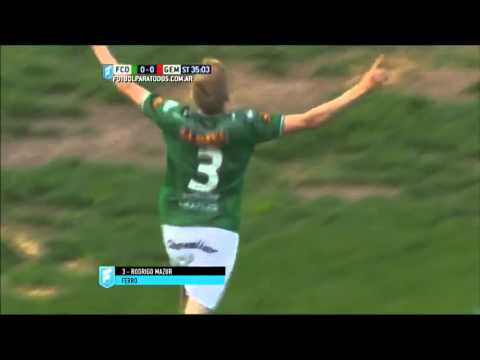 Gol de Mazur|Ferro 1 Gimnasia M| Futbol para todos| Ferro!!!