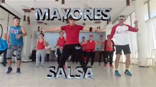 Mayores version salsa Coreo zumba Poza Rica