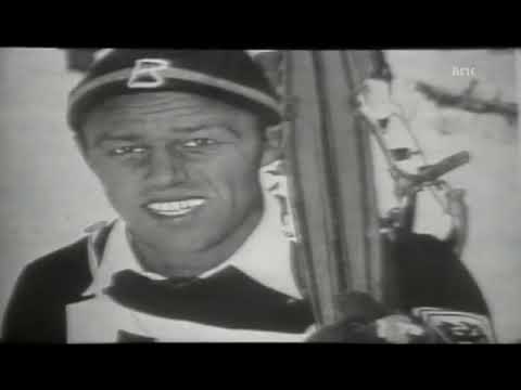 Josef Bradl 101.5 m Planica 1936 (Norwegian Commentary)