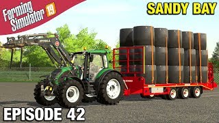 SELLING SILAGE BALES Farming Simulator 19 Timelapse - Sandy Bay Seasons FS19 Ep 42