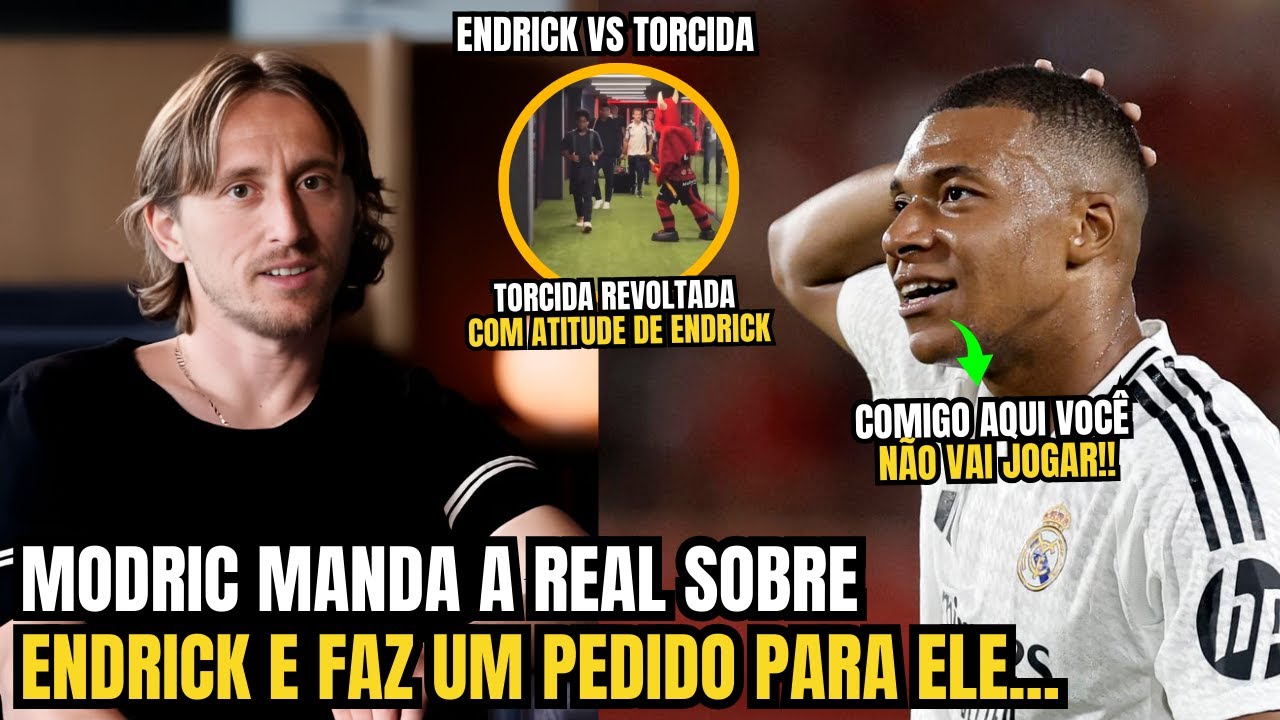 🚨FALA SÉRIO!! OLHA O ABSURDO QUE A TORCIDA DO REAL MADRID FALOU DE ENDRICK NÃO JOGAR!!!