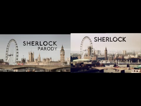 Sherlock Parody Hillywood side-by-side comparison