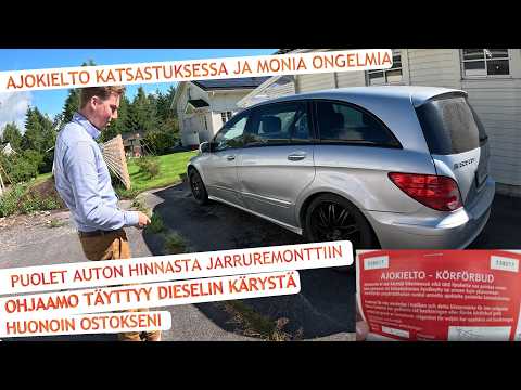 Ihaillun mersumiehen painajainen - Ajokielto, ruostetta, käryävä moottori... (W251 320CDI)