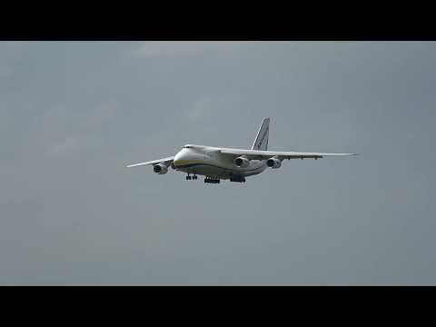Antonov Airlines An-124 UR-82029  Landing + Take-Off Zurich Airport 21.06.2022