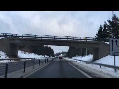 Hylses Blekingeturne - BRÄKNE-HOBY - Galtsjön - Ronneby E22 (180210) iPhone 6s Plus + GoPro Splice