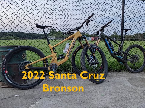 2022 Santa Cruz Bronson Test Ride on My Local Trail