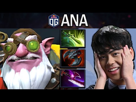 OG.ANA SMURF SNIPER WITH 25 KILLS & SILVEREDGE - DOTA 2 7.31 PRO GAMEPLAY