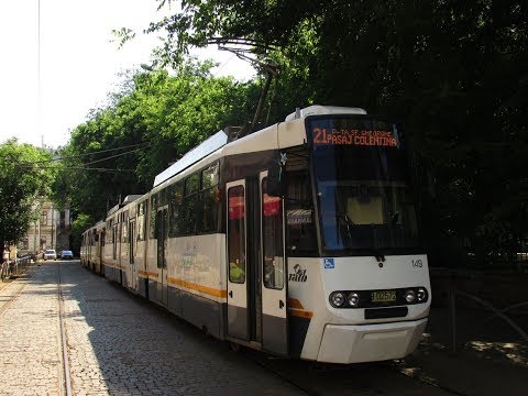 Cab View : Linia 21 : Piața Sfântul Gheorghe - Pasaj Colentina