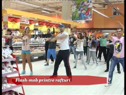 Flash-mob printre rafturi (P)