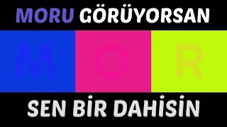 HANGİ KELİMEYİ GÖRÜYORSUN? %98 BAŞARISIZ - GÖRME TESTİ