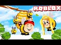 Jak Wygląda Życie PSZCZOŁY W ROBLOX Roblox Bee Simulator Vito I Bella