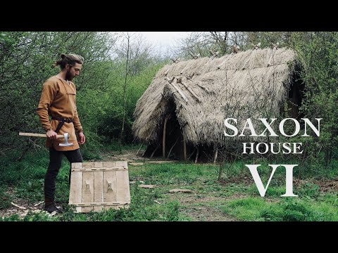 Hand Carving Windows for the Anglo-Saxon Pit House | Early Medieval Carpentry and Live-Edge Joinery