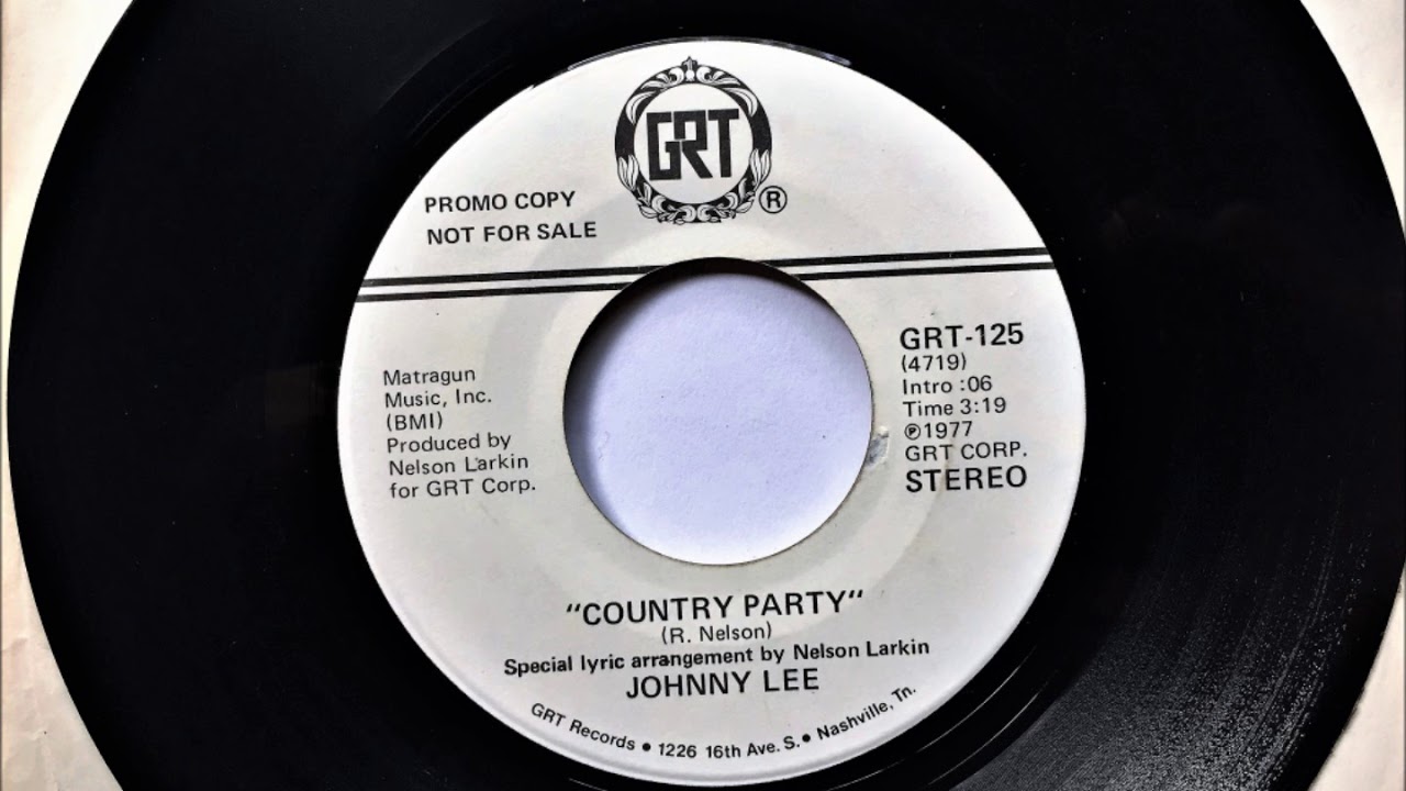 Country Party , Johnny Lee , 1977