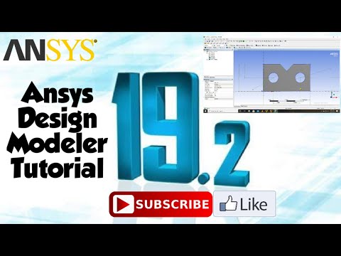 Ansys design modeler | Geometry Tutorial 1 | Ansys workbench.
