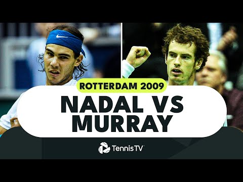 Rafa Nadal vs Andy Murray: First Ever Meeting In An ATP Final! Rotterdam 2009 Highlights