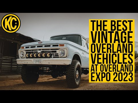 The BEST Vintage Overland Vehicles at Overland Expo West 2023!