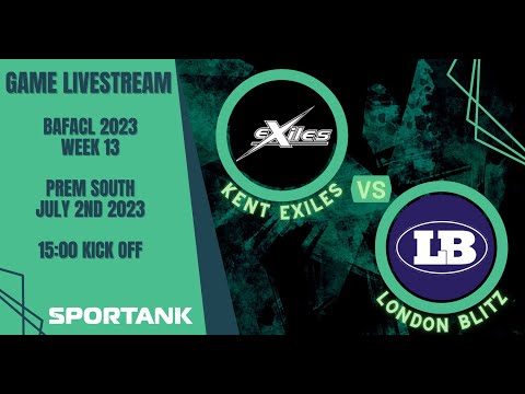 UK American Football - Kent Exiles v London Blitz