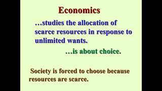 Economics  PPT  Part 1