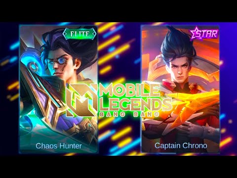Natan Captain Chrono Starlight Skin VS Chaos Hunter Elite Skin MLBB Comparison