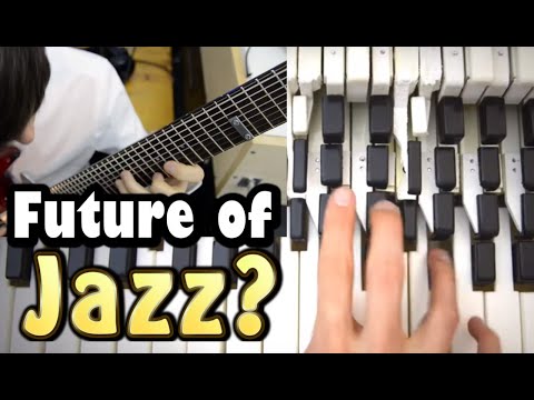 Future of Jazz? - Dsilton - Microtonal Guitar & Drums & M-Claviton