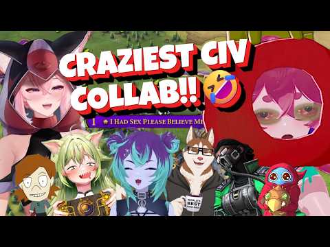 🔥 CRAZIEST Civilization Collab EVER!! 😂 Froggy, Heavenly, Meicha & Friends Bring Unhinged CHAOS!