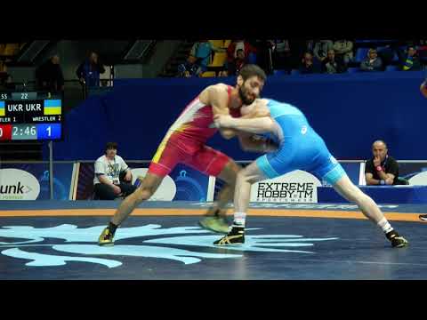 GR 55 kg KORIUN SAHRADIAN (UKR) - VIKTOR PETRYK (UKR)