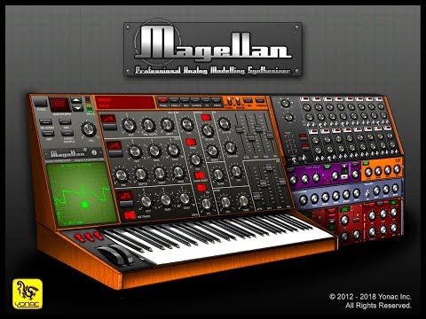 MAGELLAN - Pro Analog Modeling Synth - Update Demo for the iPad