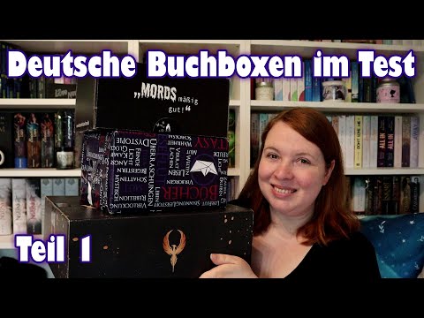 Deutsche Buchboxen im Test - Teil 1: Leseflut, Phönixbox, Mordsbüchse