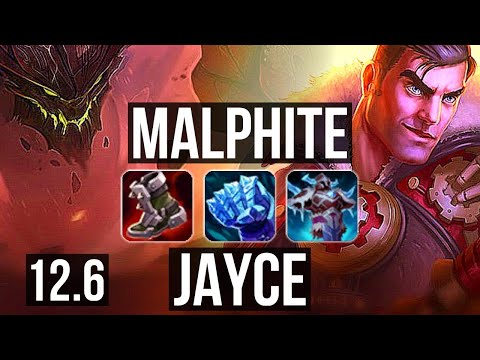 MALPHITE vs JAYCE (TOP) (DEFEAT) | Rank 5 Malph, 4/1/5 | BR Grandmaster | 12.6