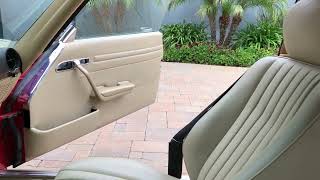 1989 Mercedes-Benz 560 SL Interior