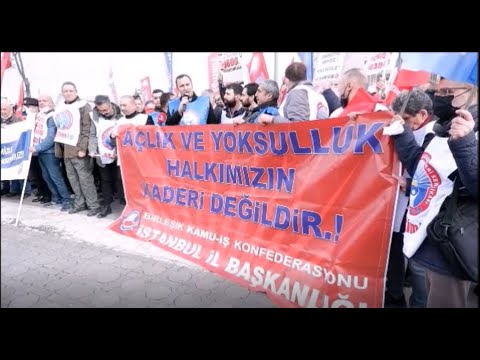 TÜRKİYE GENELİNDE İŞ BIRAKTIK: KISIK SESLE SARAYLARDAN DEĞİL GÜR SESİMİZLE ALANLARDAN HAYKIRDIK | EĞİTİM İŞ