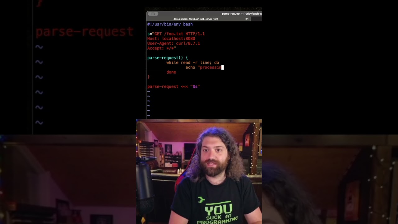 Basic HTTP String parsing in bash - how to take a raw request and understand it.