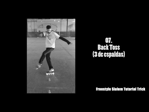 Freestyle Slalom Tutorial Trick - Back Toss