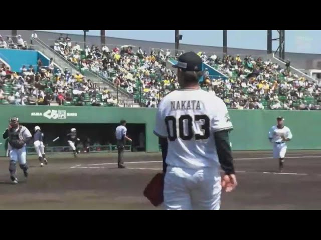 【ファーム】バファローズ・中田惟斗が3回無失点の好投!! 2022年5月22日  オリックス・バファローズ 対 阪神タイガース