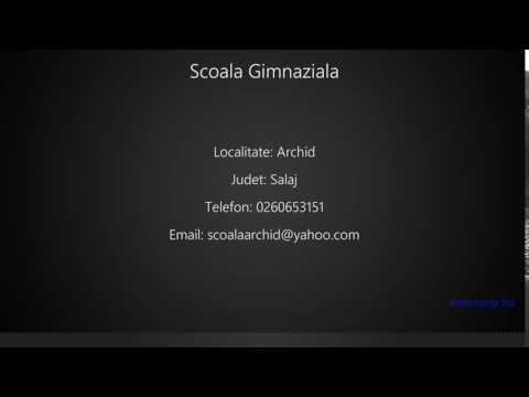 Scoala Gimnaziala Archid