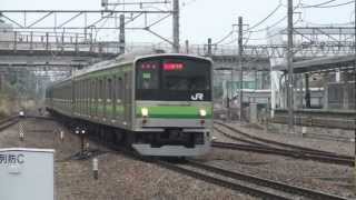 preview picture of video '【JR東日本】横浜線205系H2編成＠長津田('11/12){JR-East205@Nagatsuda}'