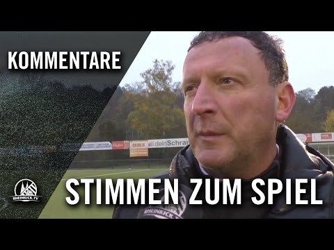 Die Stimmen zum Spiel (SpVg Frechen 1920 - SV Deutz 05, Landesliga, Staffel 1) | RHEINKICK.TV