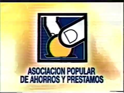 Publicidad TV Dominicana - Asociacion Popular de Ahorros y Prestamos (1998)